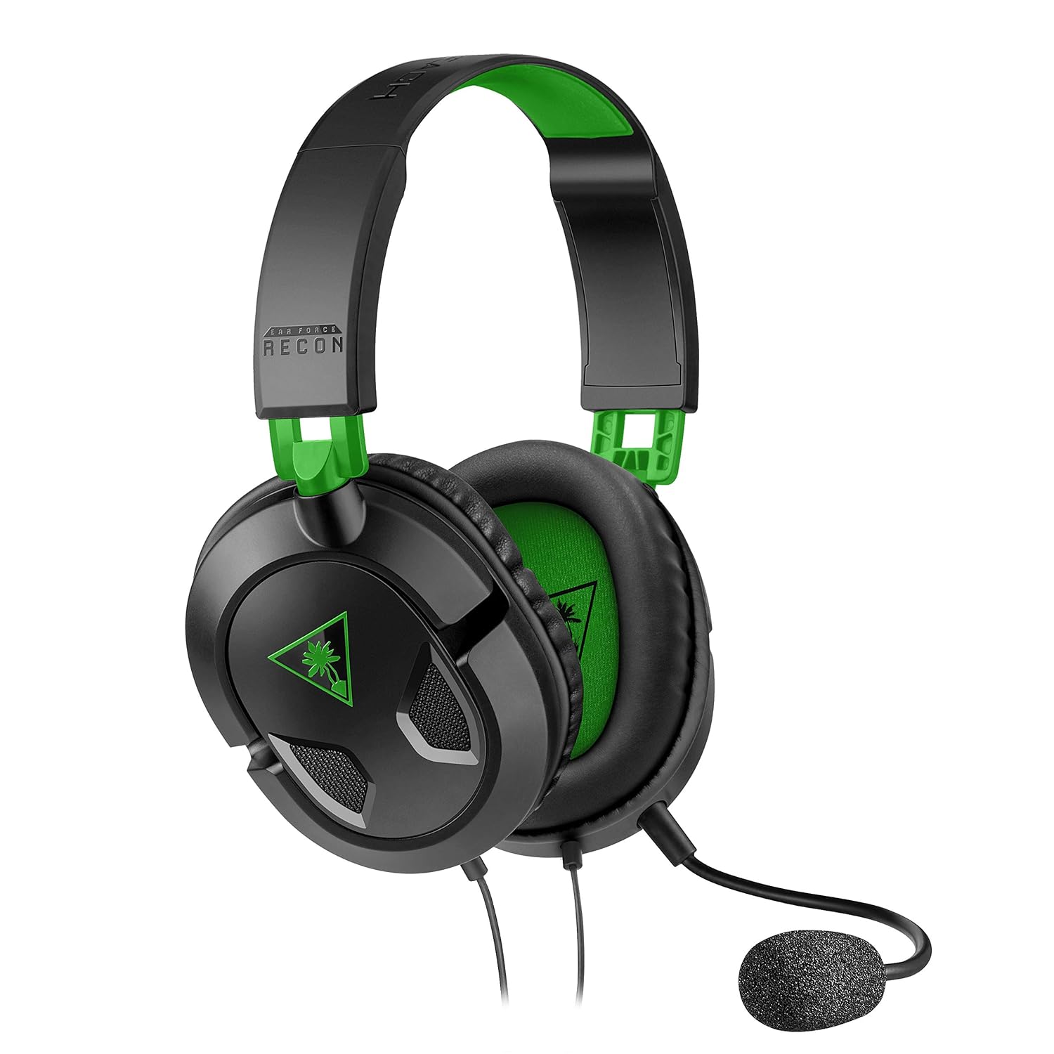 Turtle Beach Recon 50 Wired Gaming Headset - Xbox Series X|S, Xbox One, PS5, PS4, PlayStation, Nintendo Switch, Mobile & PC with 3.5mm - Removable Mic, 40mm Speakers, In-line Controls – Black-1