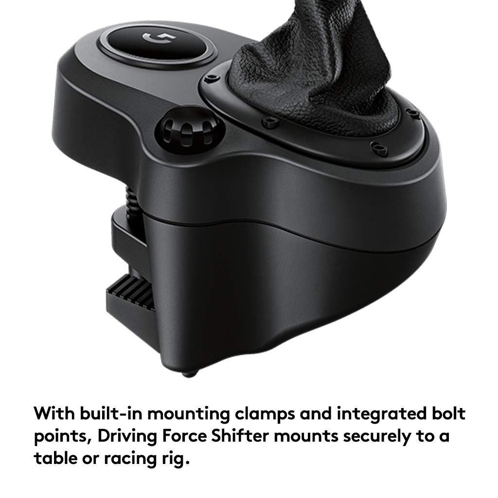 Logitech G Driving Force Shifter – Compatible with G29, G920 & G923 Racing Wheels for-PlayStation 5, Playstation 4, Xbox-Series X|S, Xbox-One, and-PC-5