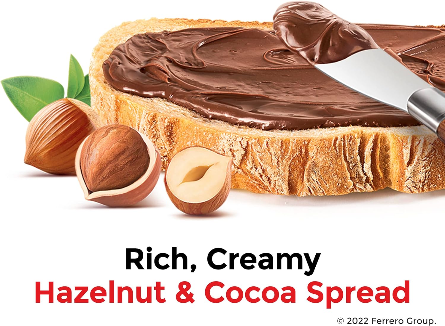 Nutella Hazelnut Spread With Cocoa For Breakfast, Bulk 120 Pack, 0.52 Oz Mini Cup-1