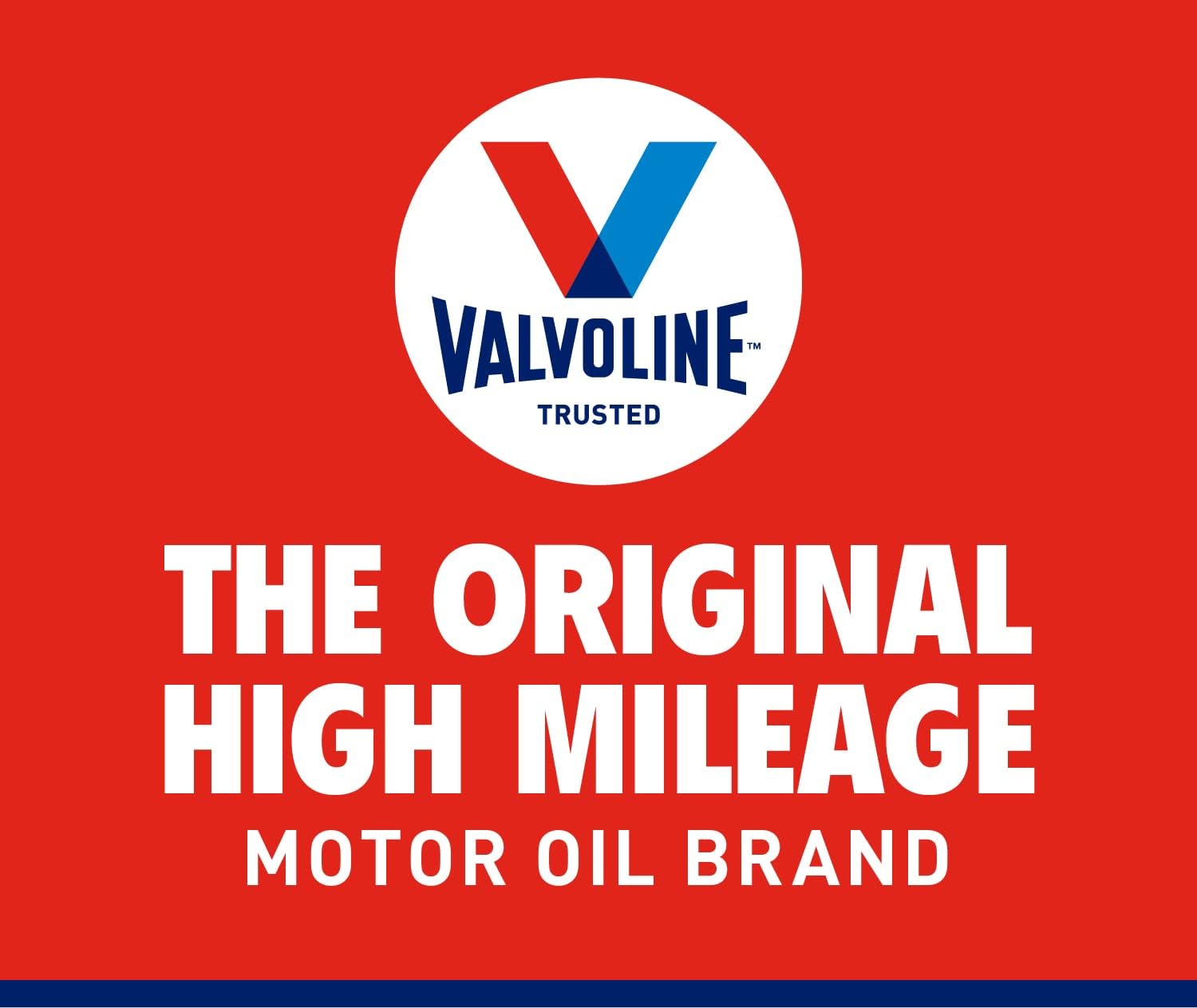 Valvoline High Mileage with MaxLife Technology SAE 5W-30 Synthetic Blend Motor Oil 5 QT-2