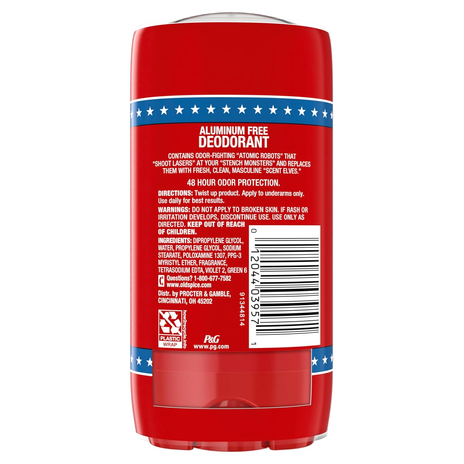 Old Spice Men's Aluminum Free Deoderant, High Endurance, Fresh Scent, 24-hr Odor Protection, 3.0 oz (Pack of 2)-5