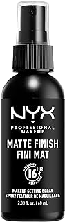 NYX PROFESSIONAL MAKEUP Makeup Setting Spray - Matte Finish, Long-Lasting Vegan Formula (Packaging May Vary)