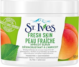 St. Ives Fresh Skin Facial Scrub 300ml/10.14 Fl.oz {Imported from Canada}