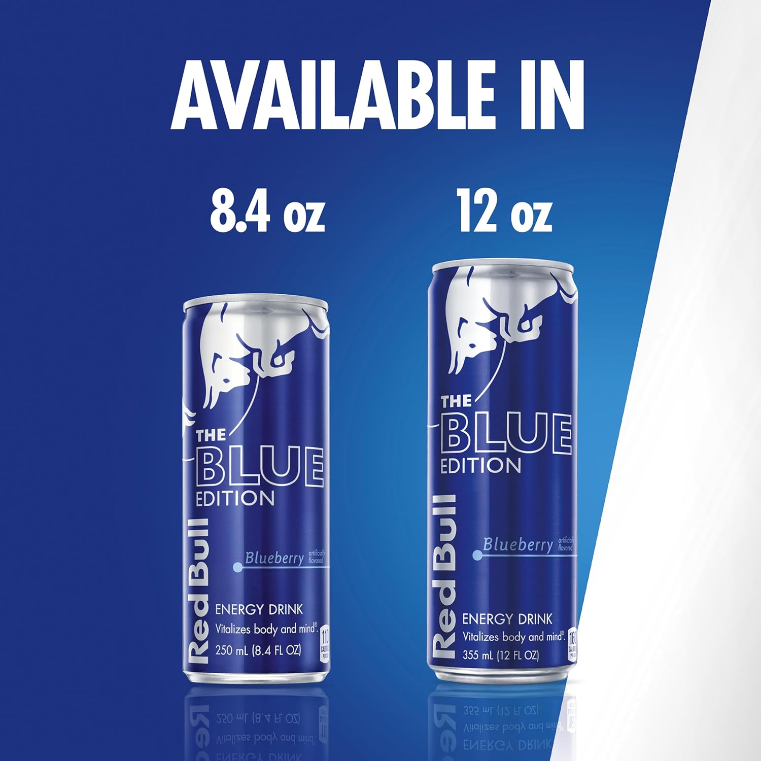 Red Bull Blue Edition Blueberry Energy Drink, 8.4 Fl Oz, 24 Cans (6 Packs of 4)-6