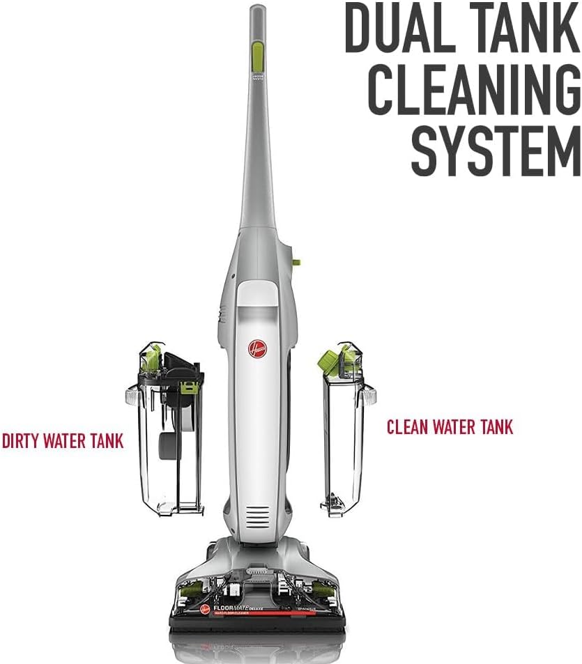 Hoover FloorMate Deluxe Hard Floor Cleaner Machine, FH40160PC, Silver-4