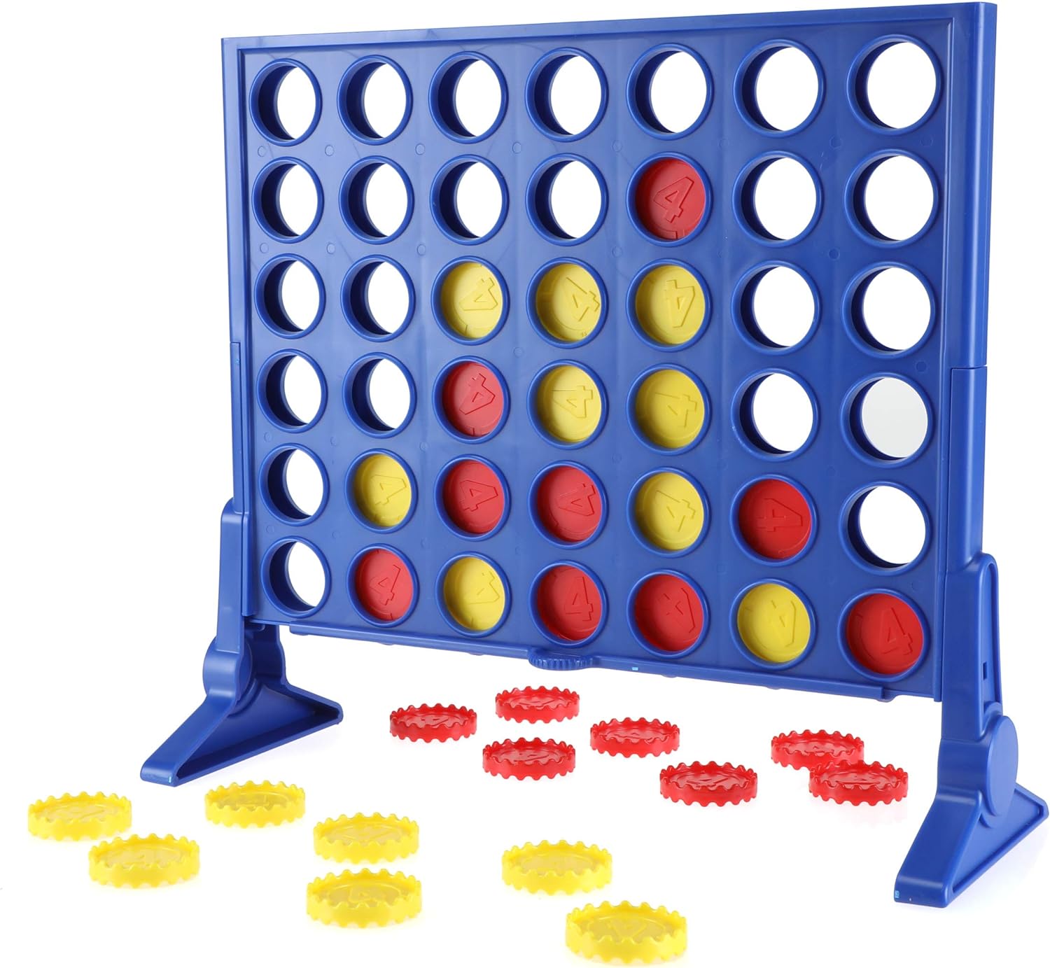 Hasbro Gaming Connect 4 Classic Grid,4 in a Row Game,Strategy Board Games for Kids,2 Player .for Family and Kids,Ages 6 and Up-1