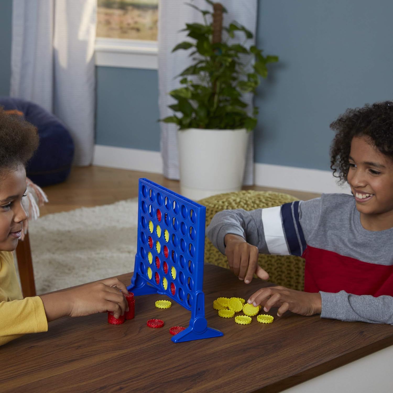 Hasbro Gaming Connect 4 Classic Grid,4 in a Row Game,Strategy Board Games for Kids,2 Player .for Family and Kids,Ages 6 and Up-11