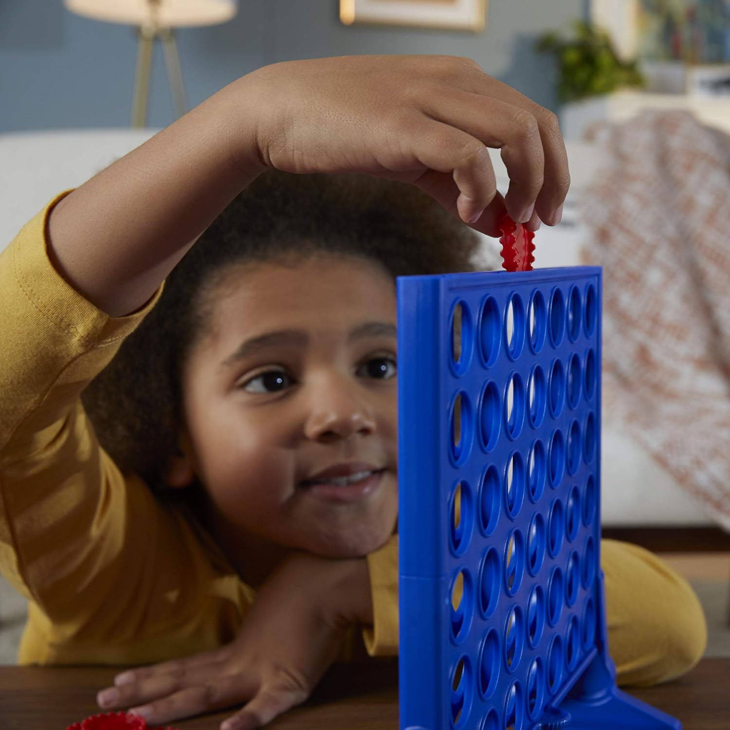 Hasbro Gaming Connect 4 Classic Grid,4 in a Row Game,Strategy Board Games for Kids,2 Player .for Family and Kids,Ages 6 and Up-4