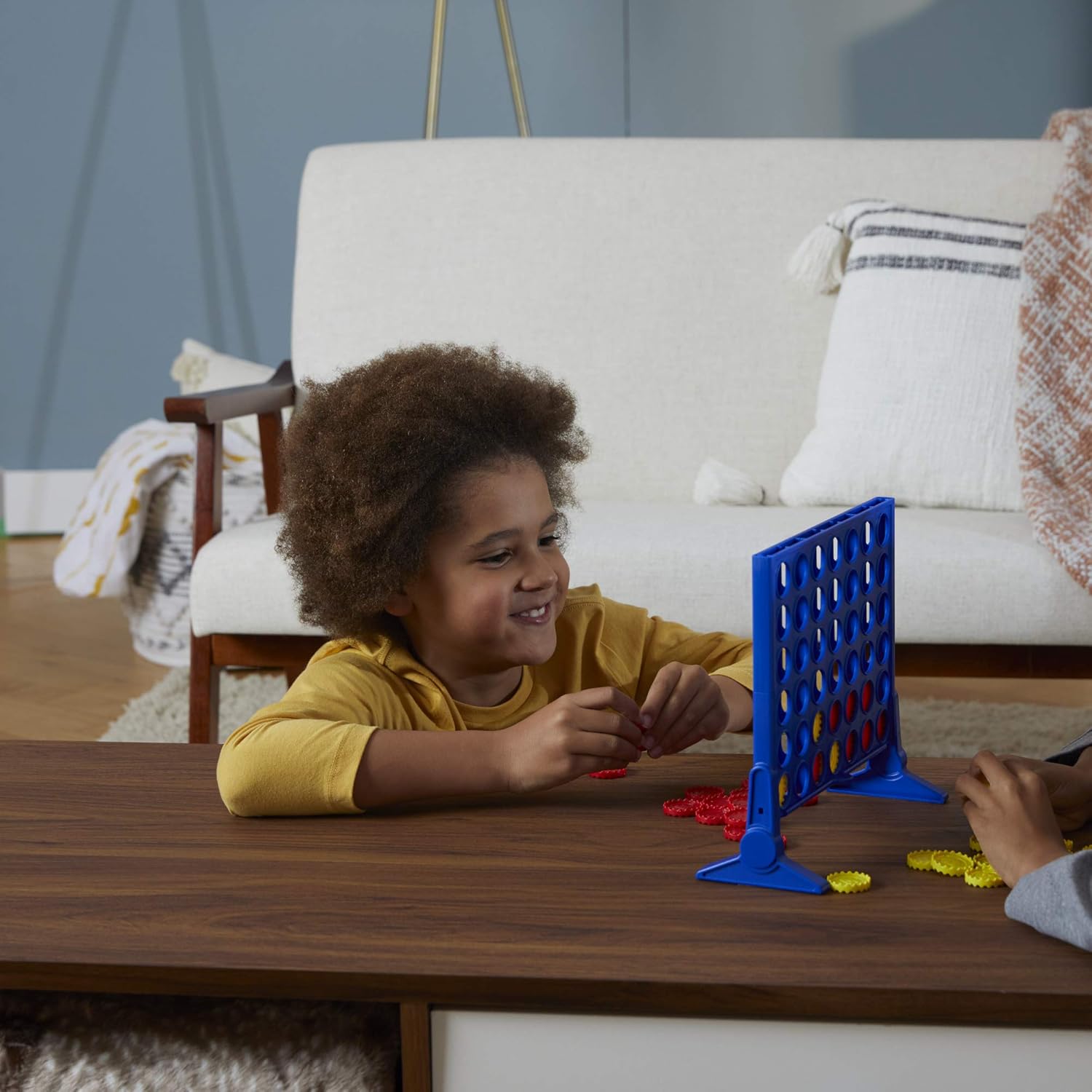 Hasbro Gaming Connect 4 Classic Grid,4 in a Row Game,Strategy Board Games for Kids,2 Player .for Family and Kids,Ages 6 and Up-9