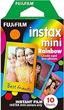 Fujifilm Instax Mini Rainbow Film - 10 Exposures