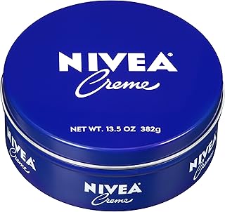 NIVEA Creme, Moisturizing Cream - Body Cream, Face Cream, and Hand Cream, 13.5 Oz Tin