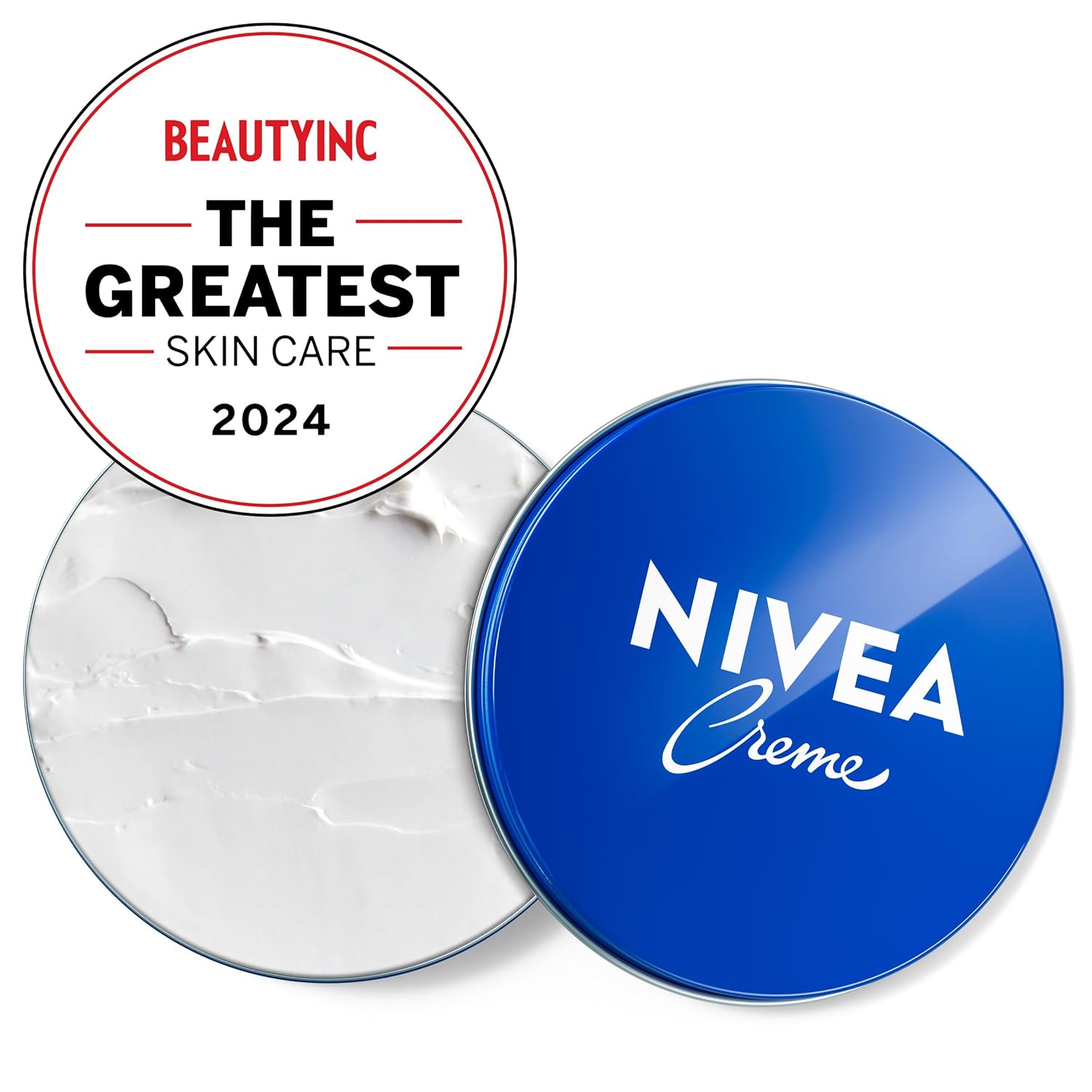 NIVEA Creme, Moisturizing Cream - Body Cream, Face Cream, and Hand Cream, 13.5 Oz Tin-1