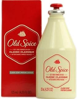 Old Spice Classic After Shave 4.25 Ounce (125ml) (2 Pack)