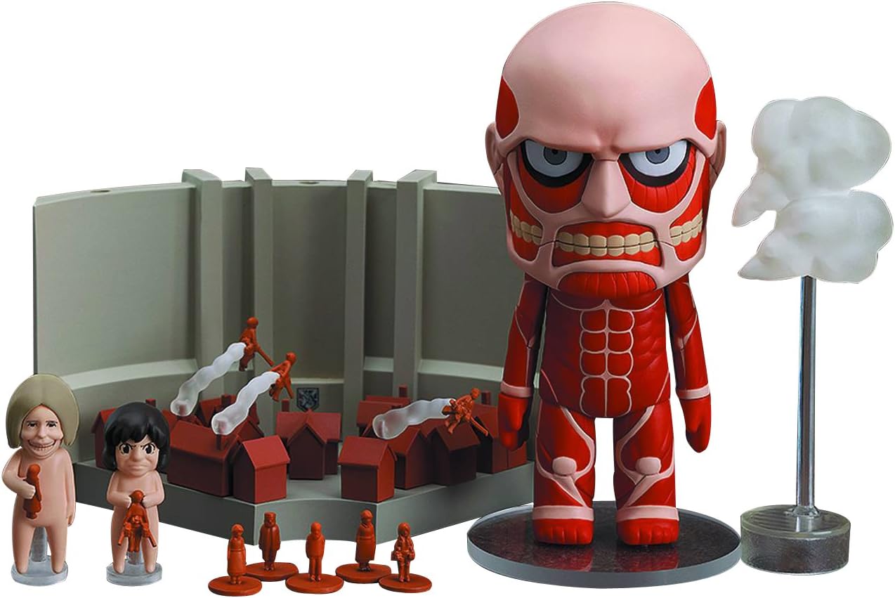 Good Smile Attack on Titan: Colossal Titan Nendoroid and Playset Action Figure Busts-0