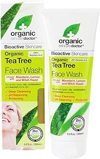 Organic Tea Tree Face Wash Organic Doctor 200 ml Liquid