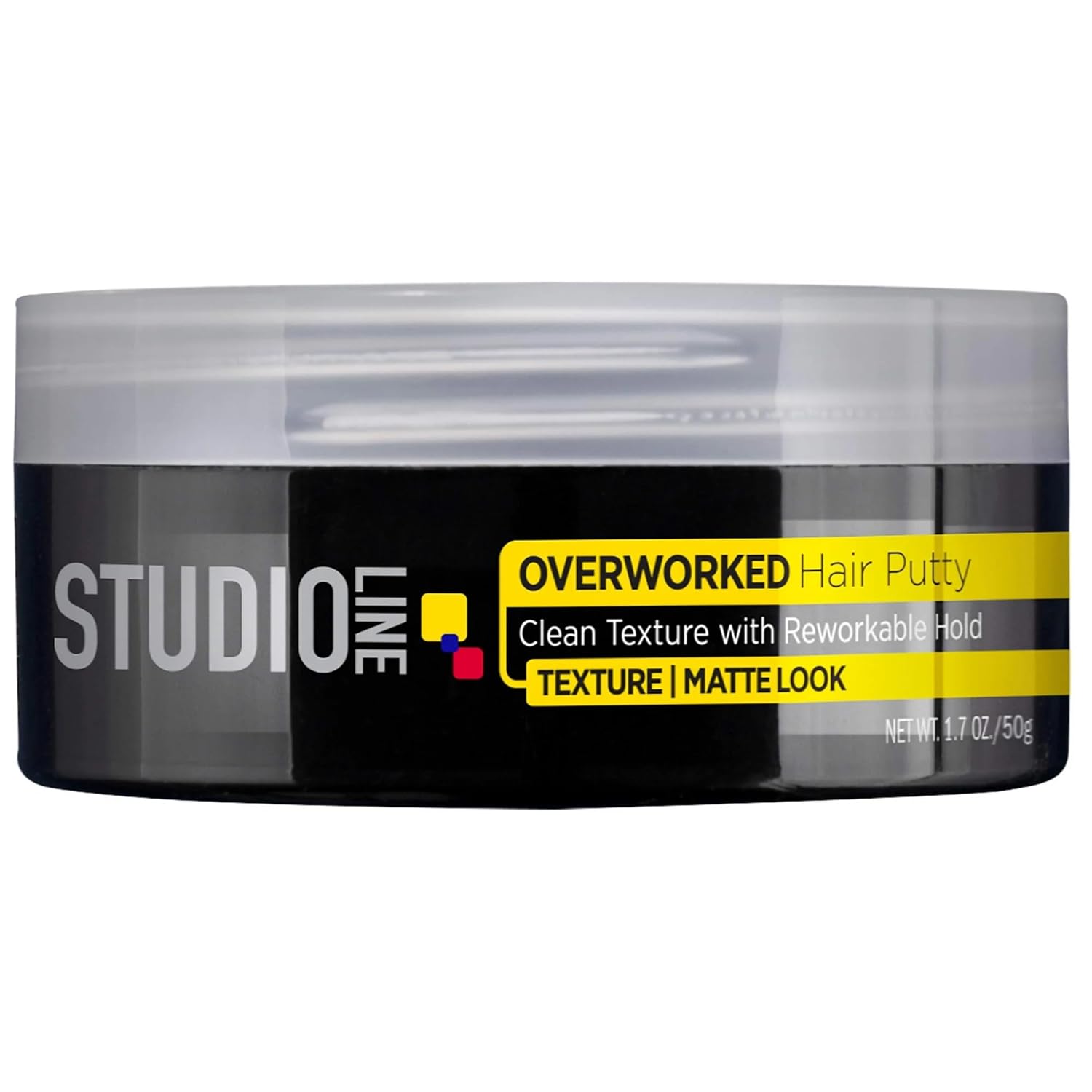 L'oreal Paris Studio Line Texture And Control Overworked Hair Putty Styling Paste, 1.7 Oz (2 Pack)-0