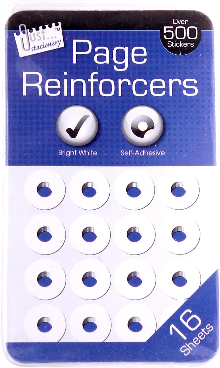 Hole Reinforcers Label, White, 5930/72-0