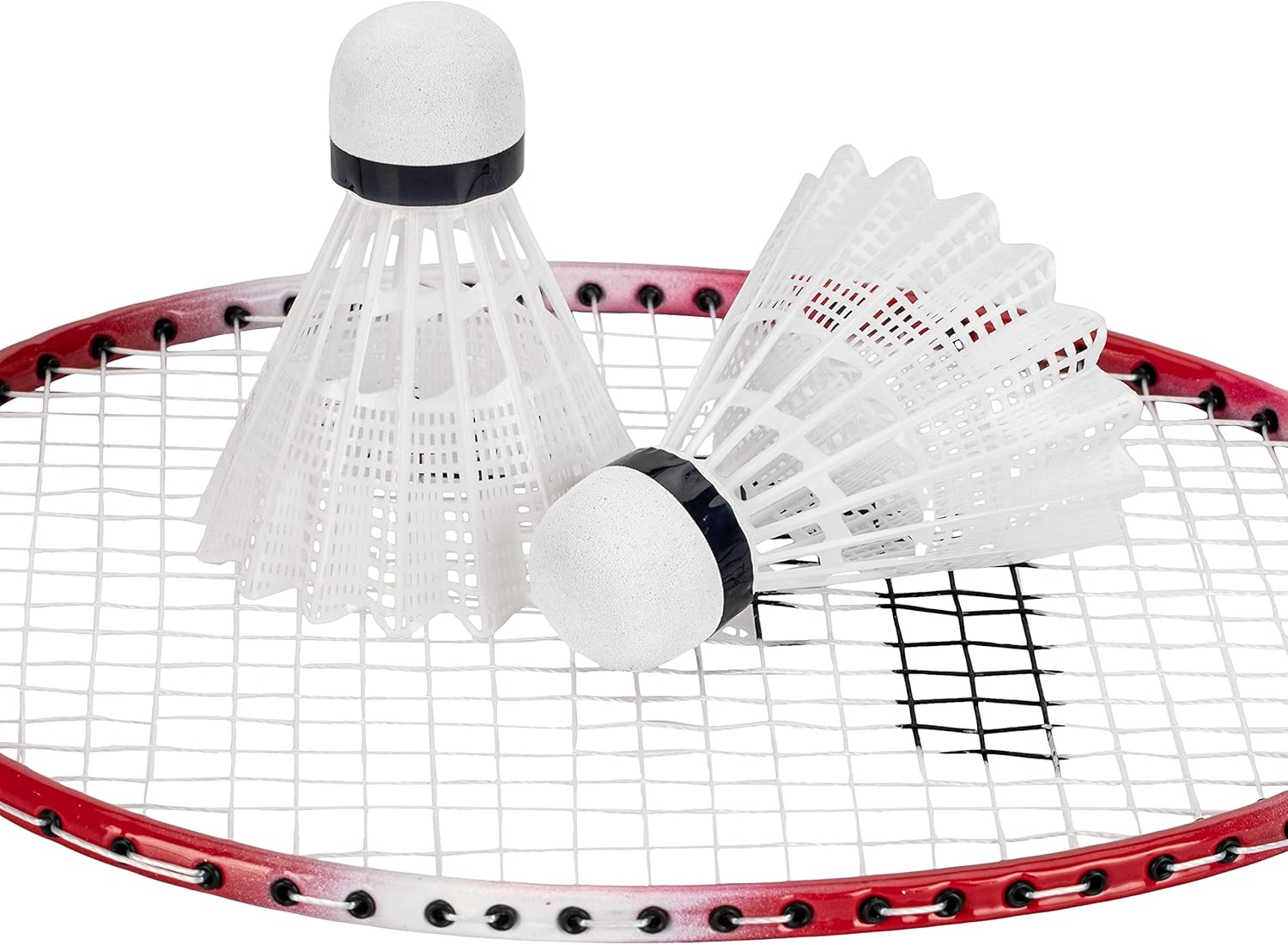 Franklin Sports Badminton Racket + Birdie Set - Replacement Badminton Equipment for Kids + Adults - 2 Player - 4 Player Badminton Racket Sets-6