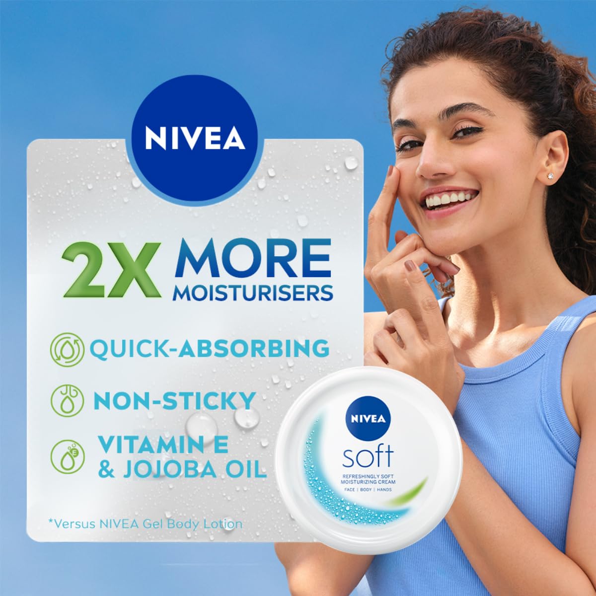 Nivea Soft Light Moisturiser, 200ml-2