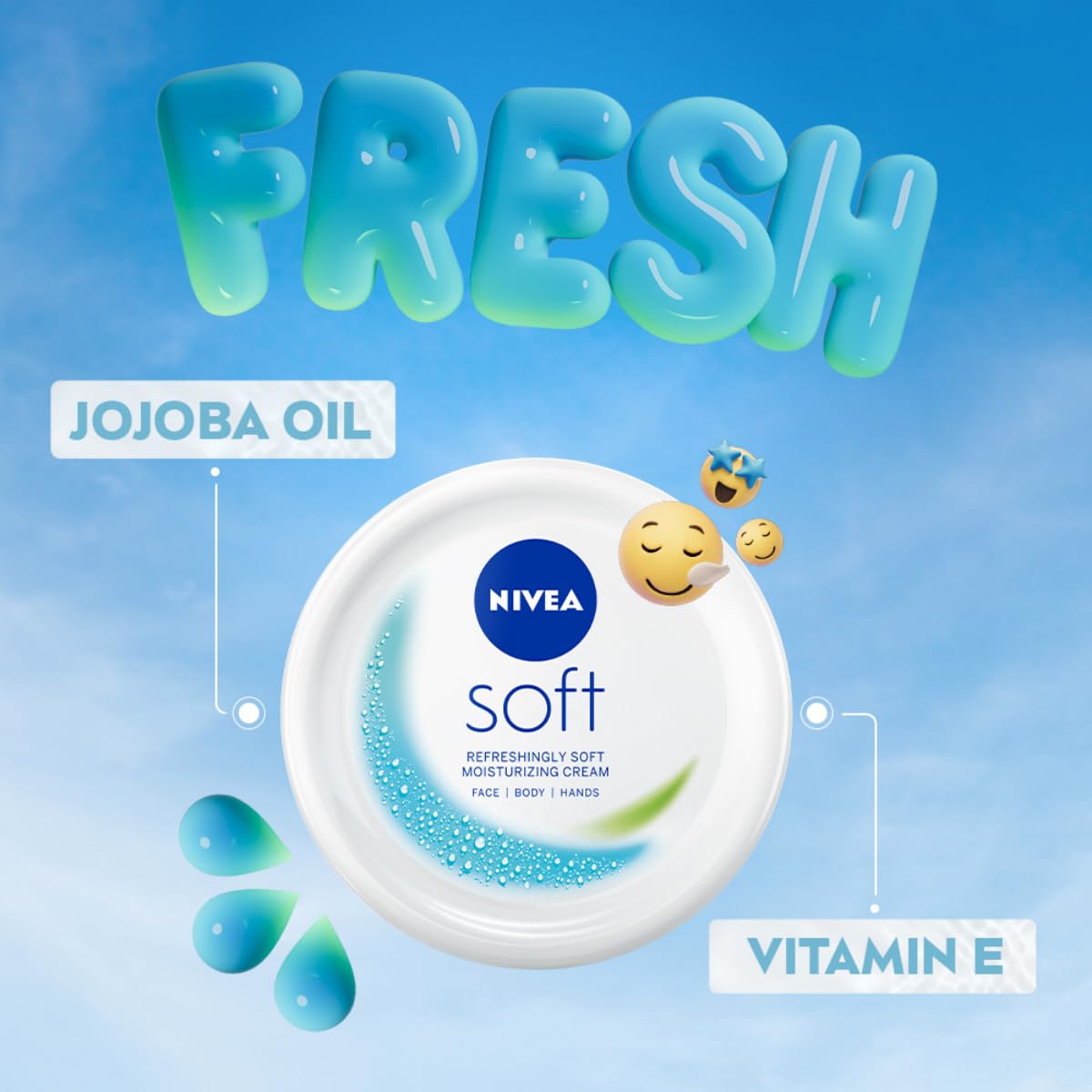 Nivea Soft Light Moisturiser, 200ml-6