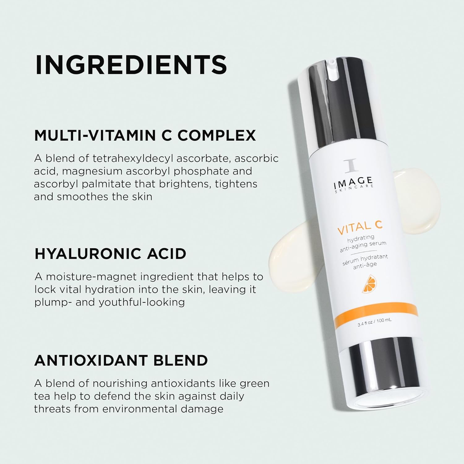 IMAGE Skincare, VITAL C Hydrating Anti-Aging Face Serum, with Vitamin C and Hyaluronic Acid, to Brighten, Tone and Smooth Appearance of Wrinkles-7