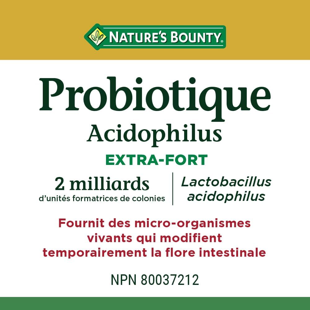 Nature's Bounty Acidophilus Probiotic 2 Billion, 150 caplets-2