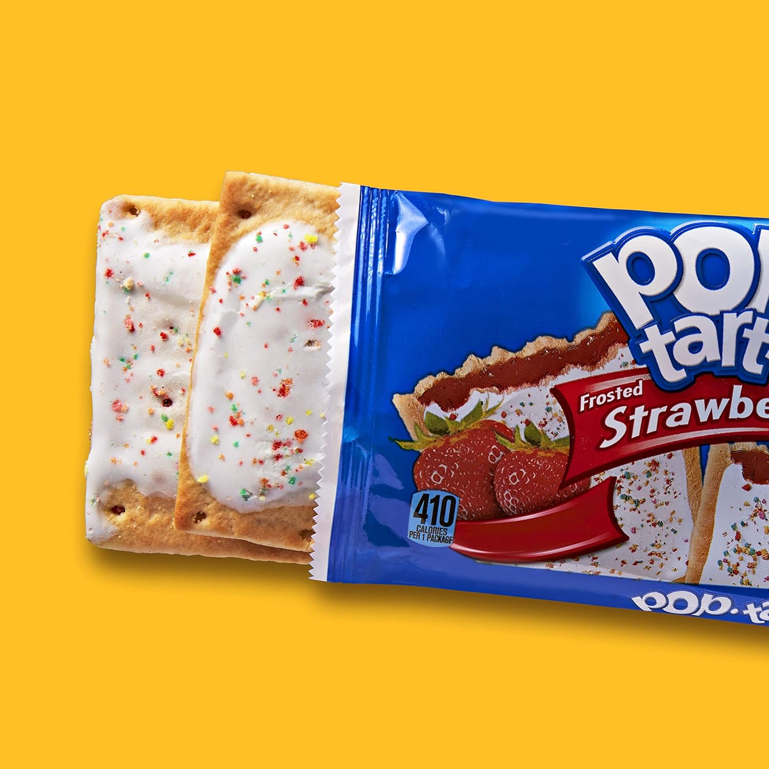 Pop-Tarts Toaster Pastries, Made with Whole Grain, School Lunch, Frosted Strawberry (120 Pop-Tarts)-3