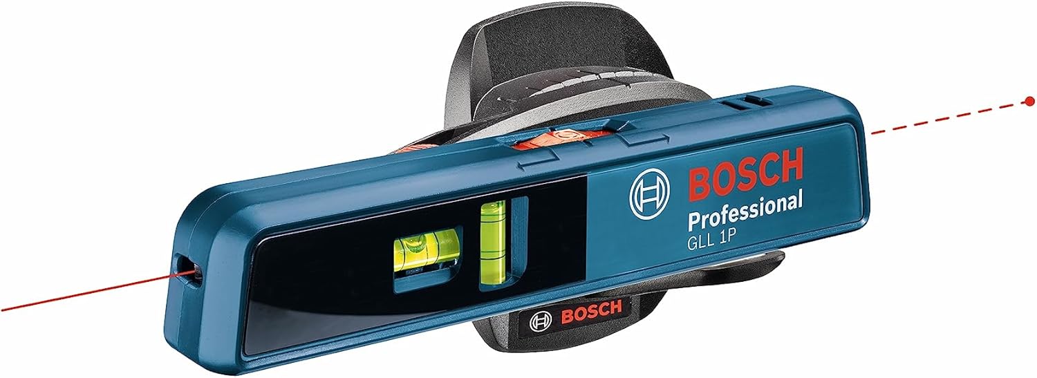 BOSCH GLL 1 P 65 Ft Line and Point Laser, Includes 2 AA Batteries & Versatile Mount-2