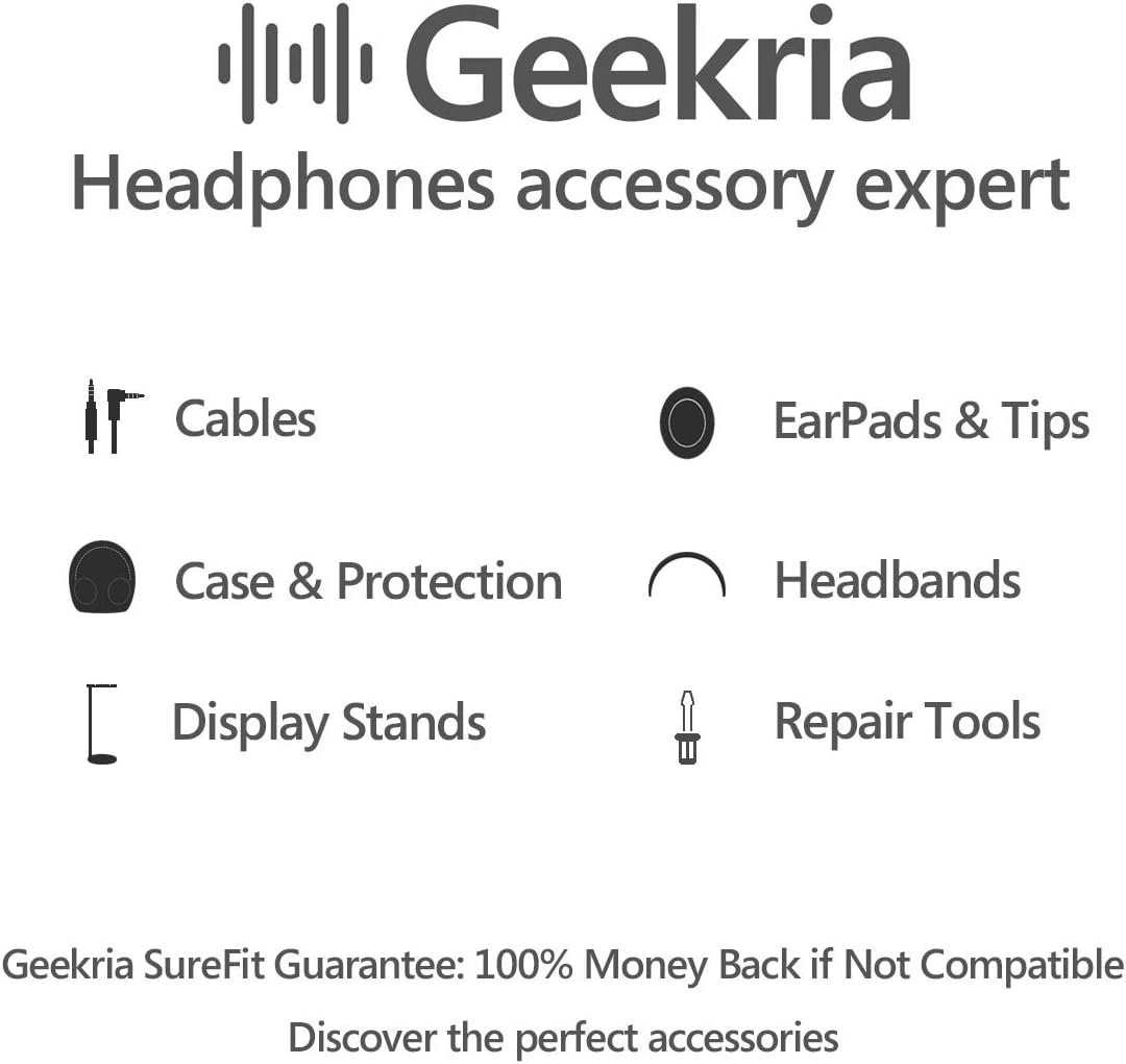 Geekria Shield Headphones Case Compatible with Sennheiser HD800S, HD800, HD820, HD700, HD660s2, HD650, HD600, HD660S Case, Replacement Hard Shell Travel Carrying Bag with Cable Storage (Dark Grey)-6