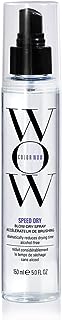 COLOR WOW Speed Dry Blow Dry Spray – Cut Blow Dry Time by 30% | Heat Protectant, Prevent Breakage | Cruelty-Free & Gluten-Free