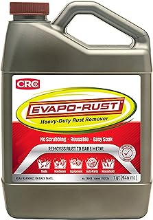 CRC Evapo-Rust, Heavy-Duty Rust Remover, Reusable, Acid-Free, Non-Corrosive, Water-based, 32 oz, Removes Rust to Bare Metal