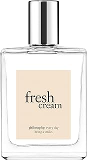 philosophy fresh cream eau de toilette - sweet & captivating women's perfume - with notes of whipped cream, butter cream & tonka bean - luxury perfume for women - long lasting fragrance