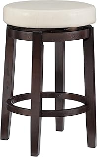 Linon Maya Rice 24 Inches Counter Stool, 24"