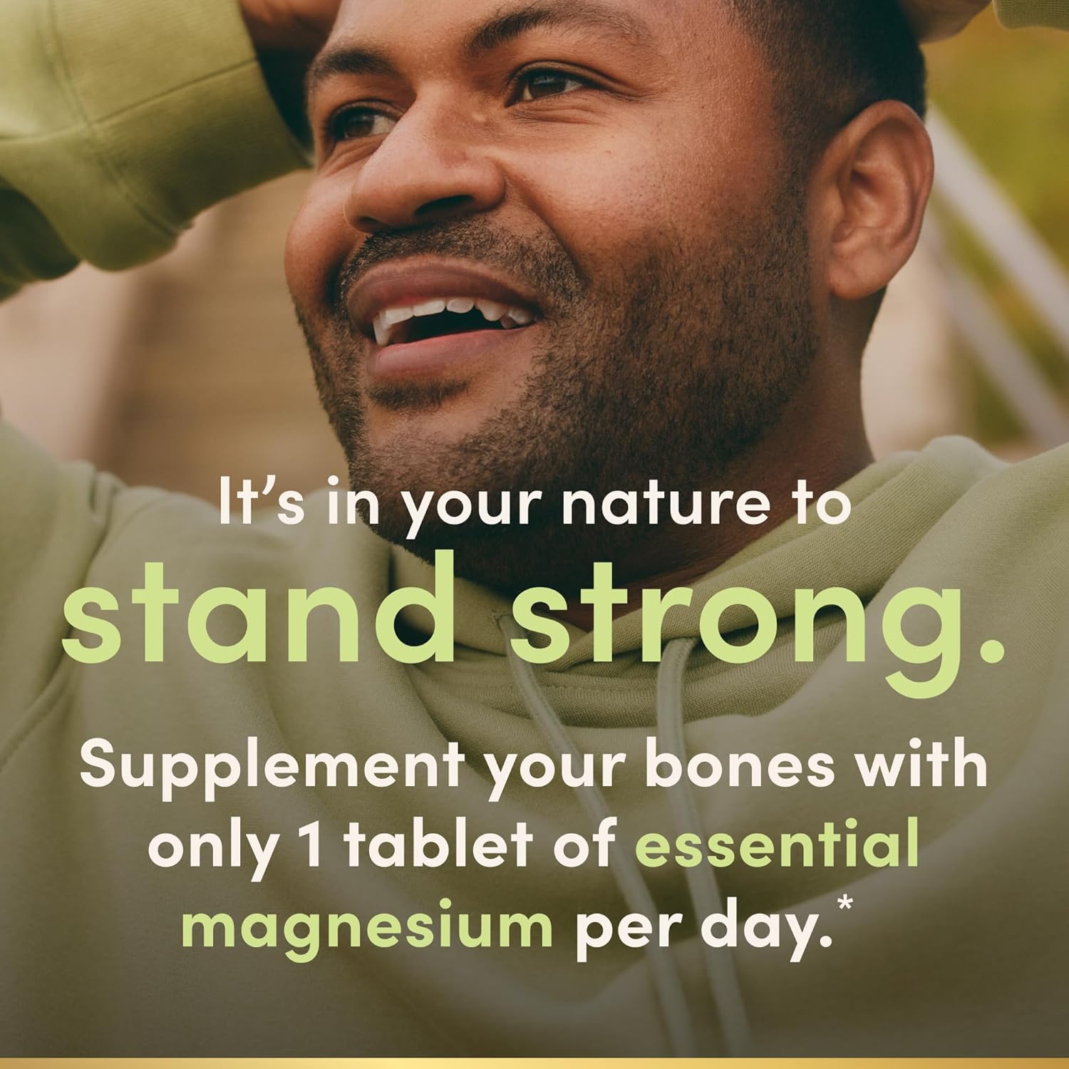 Nature's Bounty Magnesium, Bone and Muscle Health, Whole Body Support, Tablets, 500 Mg, 200 Ct-3