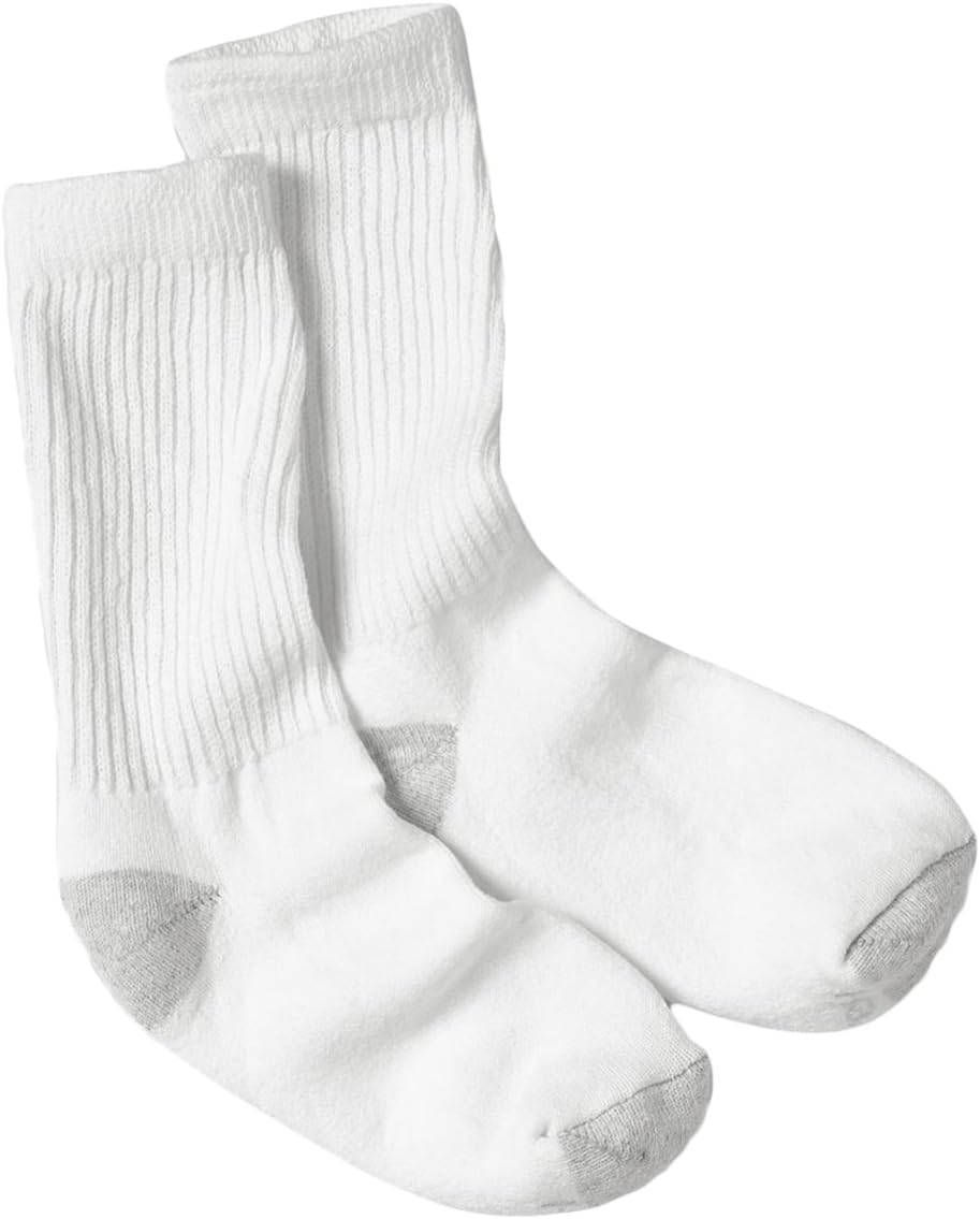 Hanes womens Value, Crew Soft Moisture-wicking Socks, Available in 10 and 14-packs-0