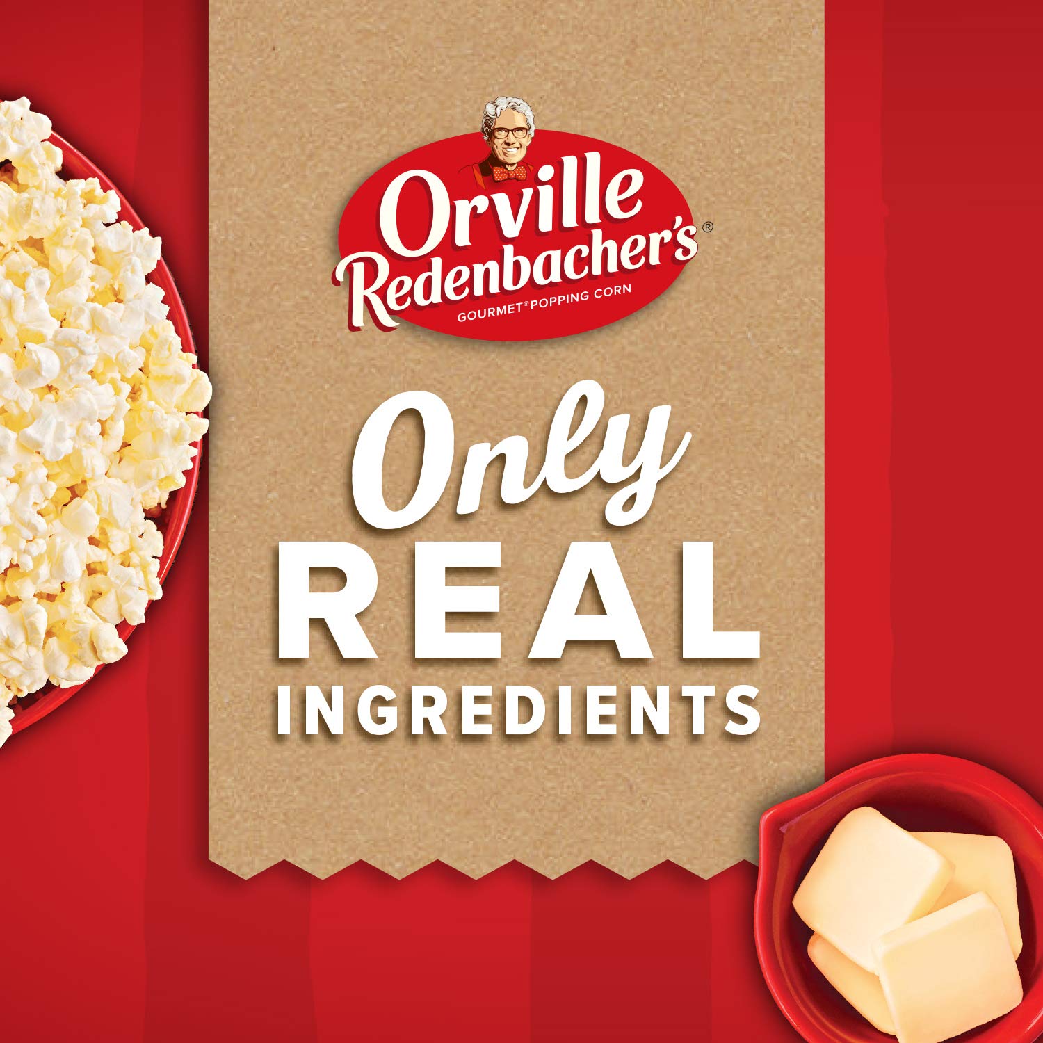 Orville Redenbacher's Movie Theater Butter Microwave Popcorn, 3.29 Ounce Classic Bag, 24-Count-1