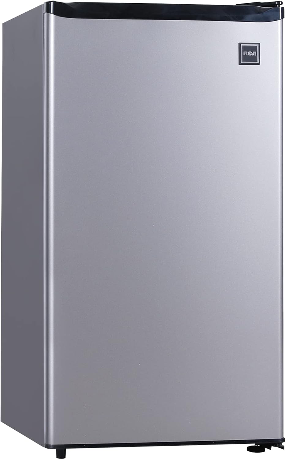 RCA RFR322 Mini Refrigerator, Compact Freezer Compartment, Adjustable Thermostat Control, Reversible Door, Ideal Fridge for Dorm, Office, Apartment, Platinum Stainless, 3.2 Cubic Feet-0