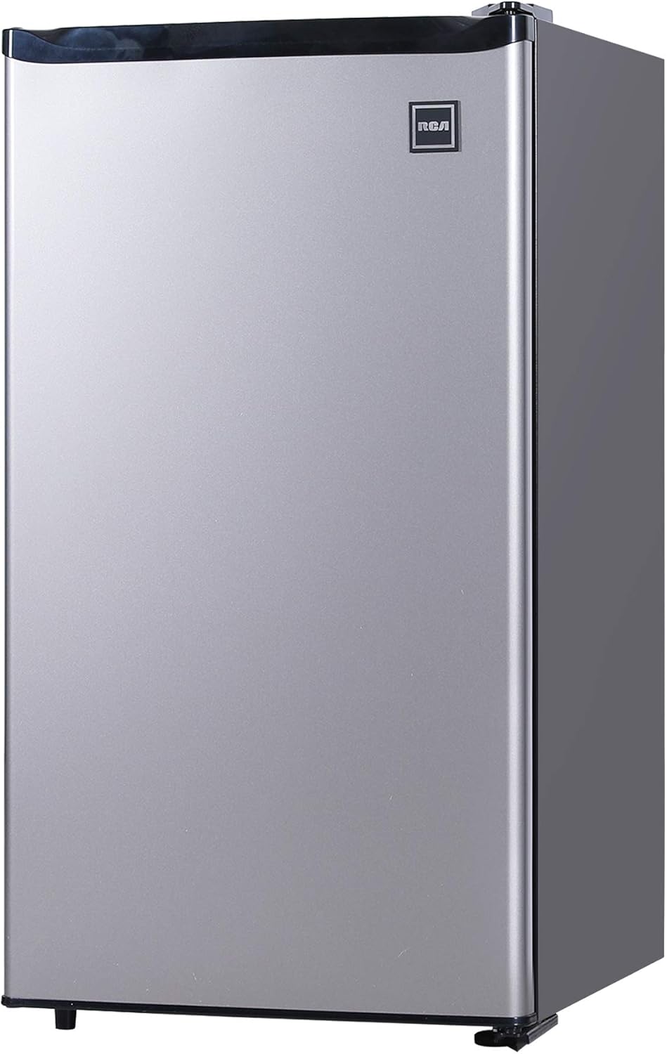 RCA RFR322 Mini Refrigerator, Compact Freezer Compartment, Adjustable Thermostat Control, Reversible Door, Ideal Fridge for Dorm, Office, Apartment, Platinum Stainless, 3.2 Cubic Feet-5