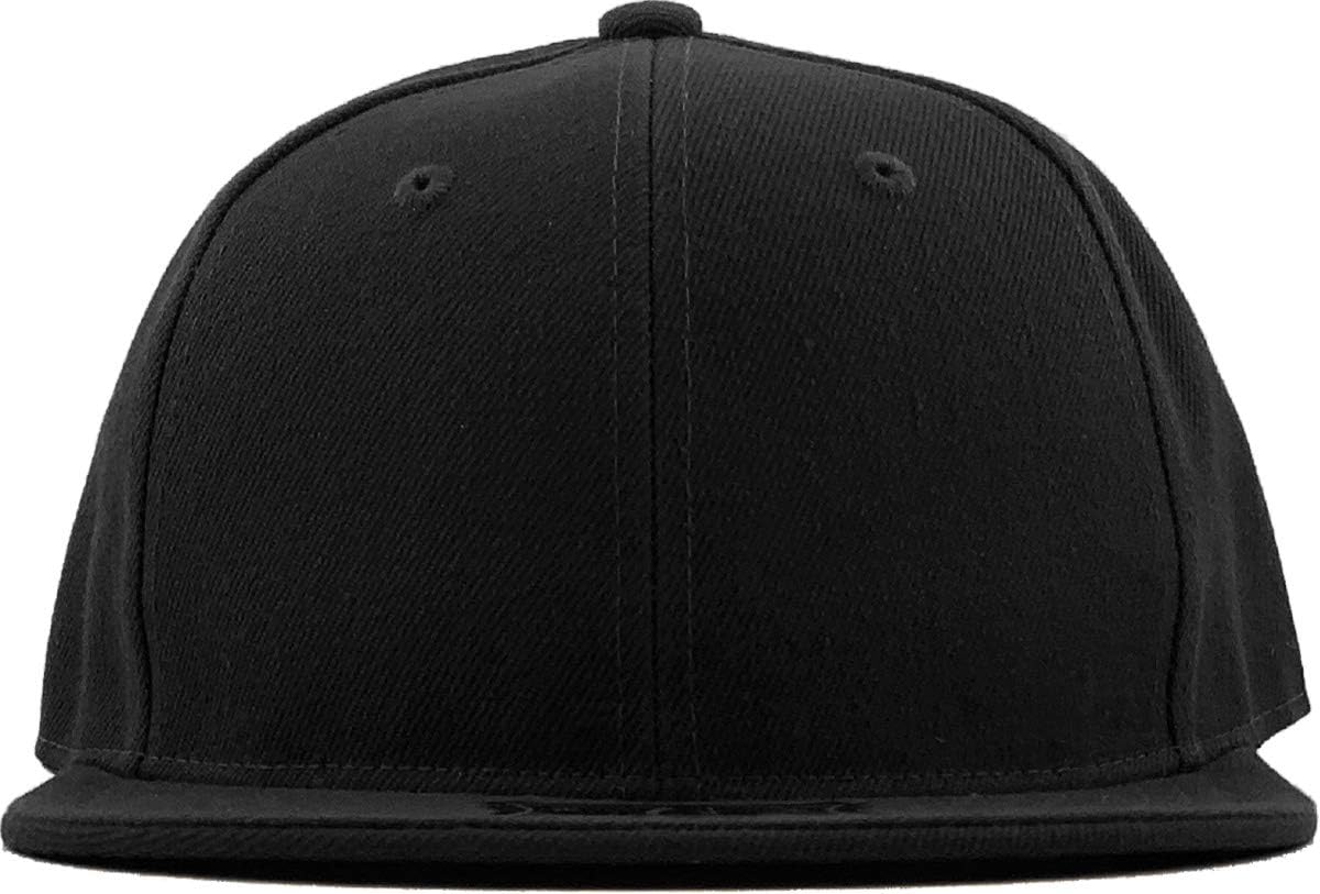 KBETHOS The Real Original Fitted Flat-Bill Hats True-Fit, 9 Sizes & 20 Colors-1