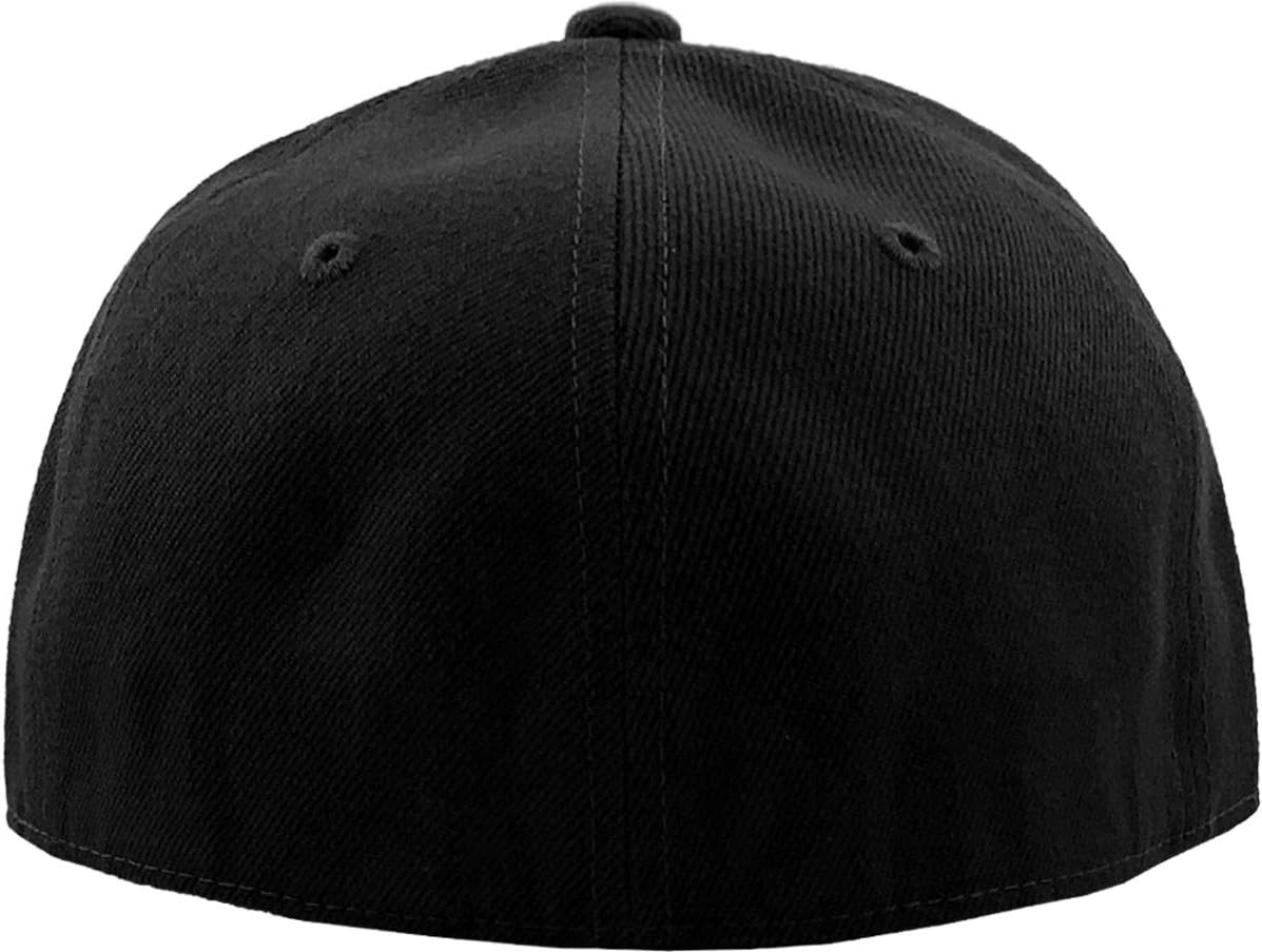 KBETHOS The Real Original Fitted Flat-Bill Hats True-Fit, 9 Sizes & 20 Colors-2