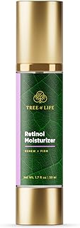 Tree of Life Beauty Moisturizer, Retinol Face Cream - Anti-Aging & Brightens Skin, Reduces Fine Lines & Wrinkles- Dermatologist-Tested to Sensitive Skin - Non-Greasy Facial Skin Care - 1.7 FlOz