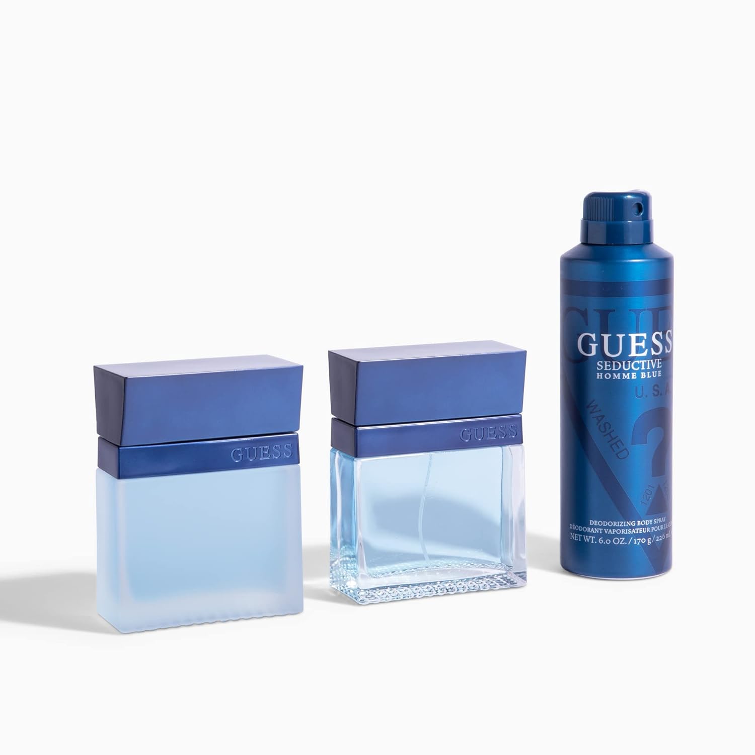 GUESS Fragrance Seductive Homme Blue Eau De Toilette Spray for Men, 3.4 fl oz-4