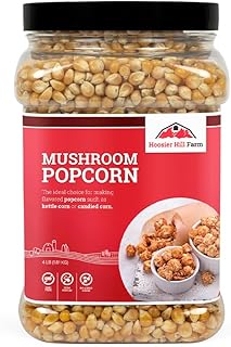 Hoosier Hill Farm Mushroom Popcorn, 4LB (Pack of 1)