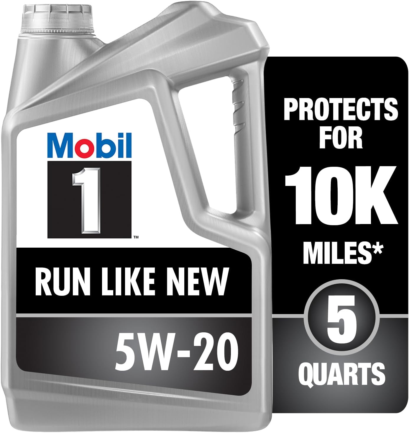 Mobil 1 Advanced Full Synthetic Motor Oil 5W-20, 5 Quart-0