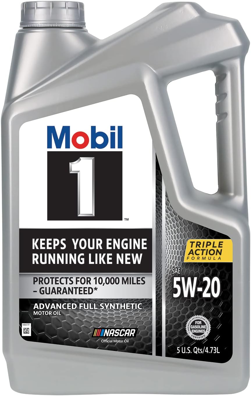 Mobil 1 Advanced Full Synthetic Motor Oil 5W-20, 5 Quart-1