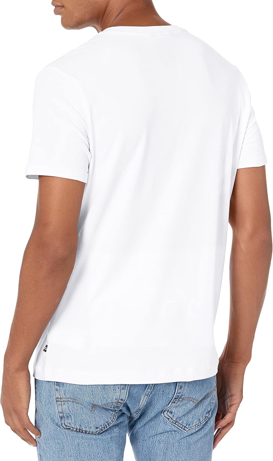 Nautica Men's Solid Crew Neck Short-Sleeve Pocket T-Shirt-2