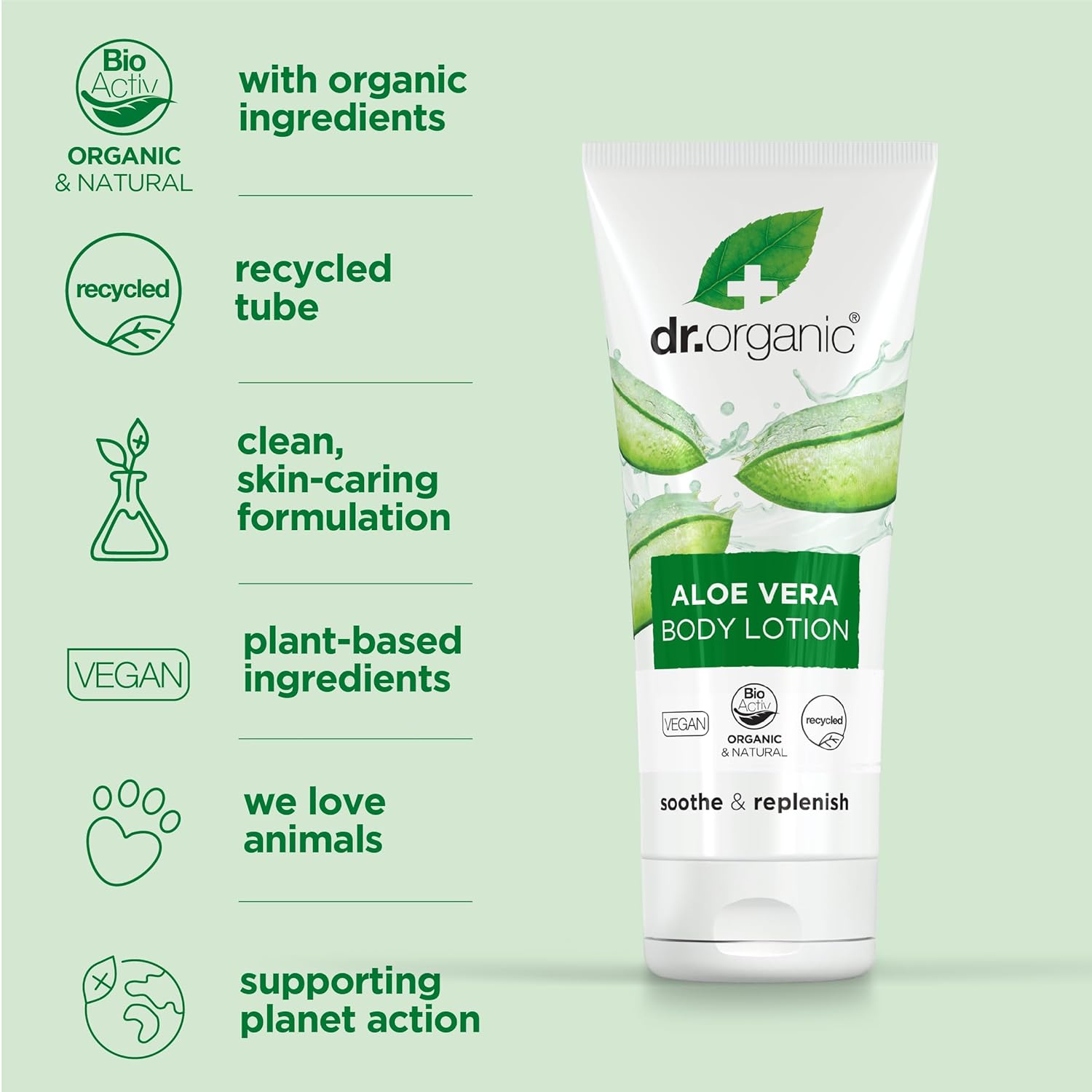 Organic Doctor Organic Aloe Vera Skin Lotion, 6.8 fl.oz.-3