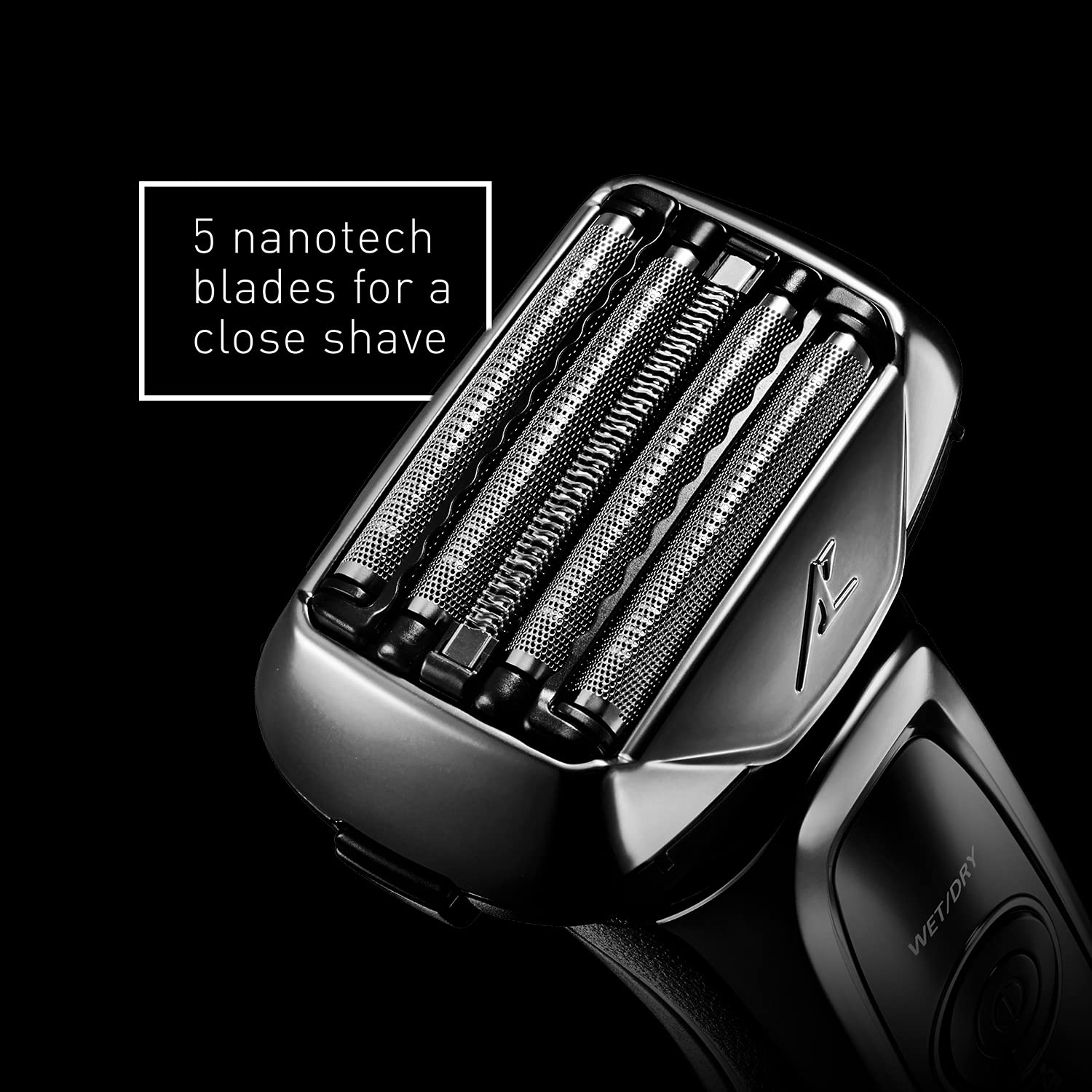 Panasonic ARC5 Electric Razor for Men with Pop-Up Trimmer, Wet/Dry 5-Blade Electric Shaver with Intelligent Shave Sensor and Multi-Flex Pivoting Head – ES-LV65-S (Silver)-2