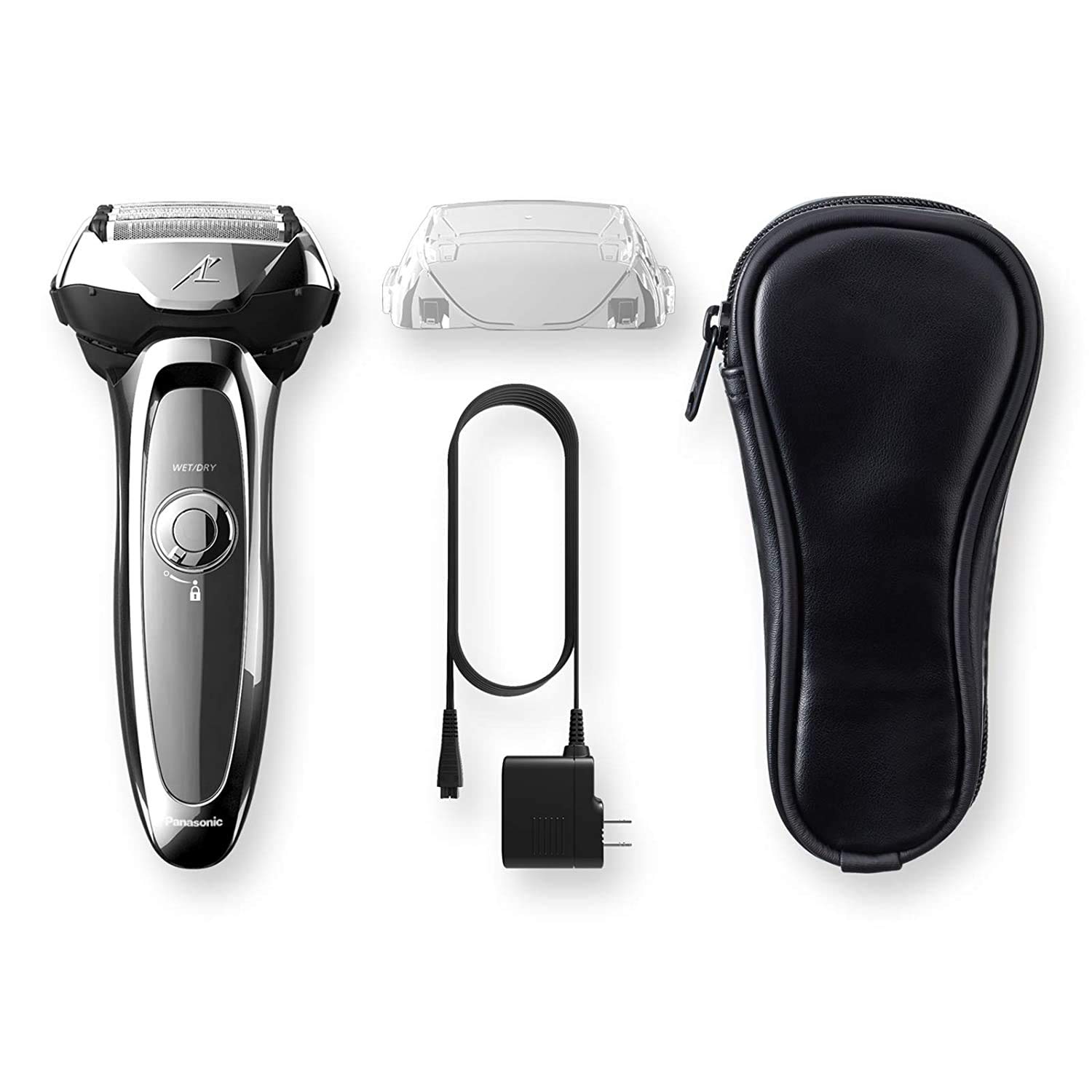 Panasonic ARC5 Electric Razor for Men with Pop-Up Trimmer, Wet/Dry 5-Blade Electric Shaver with Intelligent Shave Sensor and Multi-Flex Pivoting Head – ES-LV65-S (Silver)-6