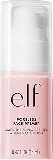 e.l.f. Poreless Face Primer, Restoring Makeup Primer For A Flawless, Smooth Canvas, Infused With Tea Tree & Vitamin A, Vegan & Cruelty-Free, 0.47 Fl Oz